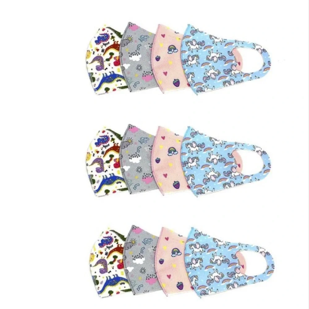 KIDS CARTOON PRINT‎ CUTE BREATHABLE FACE MASK